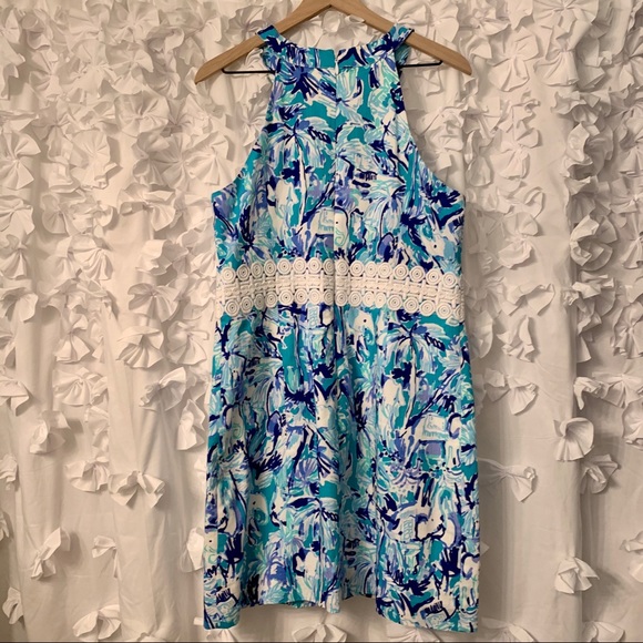 NWOT Lilly Pulitzer Ashlyn Shift Dress SZ 12 - Picture 6 of 9